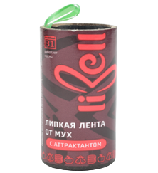 Липкая лента от мух с аттрактантом (1 шт)